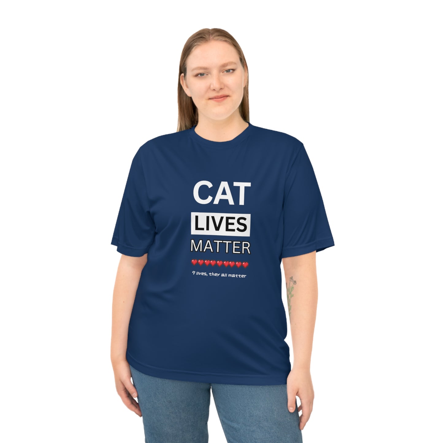 "Cat Lives Matter" Bold Cat T-Shirt