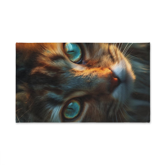 "CA(ugh)T Looking" Hand Towel 16" x 28"