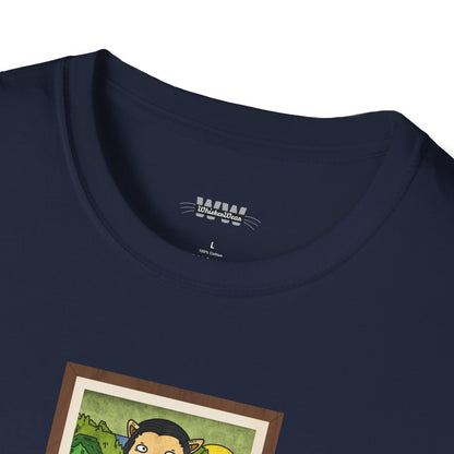 'Meowna Lisa' Funny Men's/Unisex T-Shirt