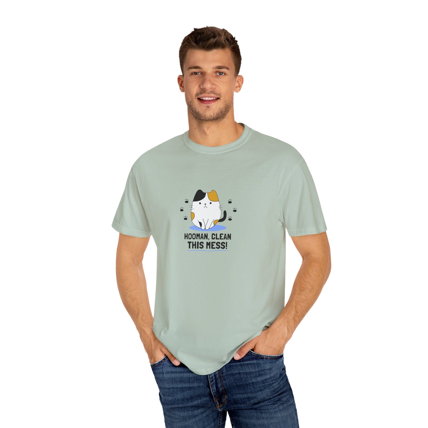 Hooman, Clean this Mess Men's/Unisex T-Shirt