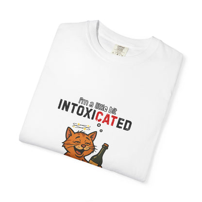 "Intoxi-CAT-ed" Hilarious Cat T-Shirt