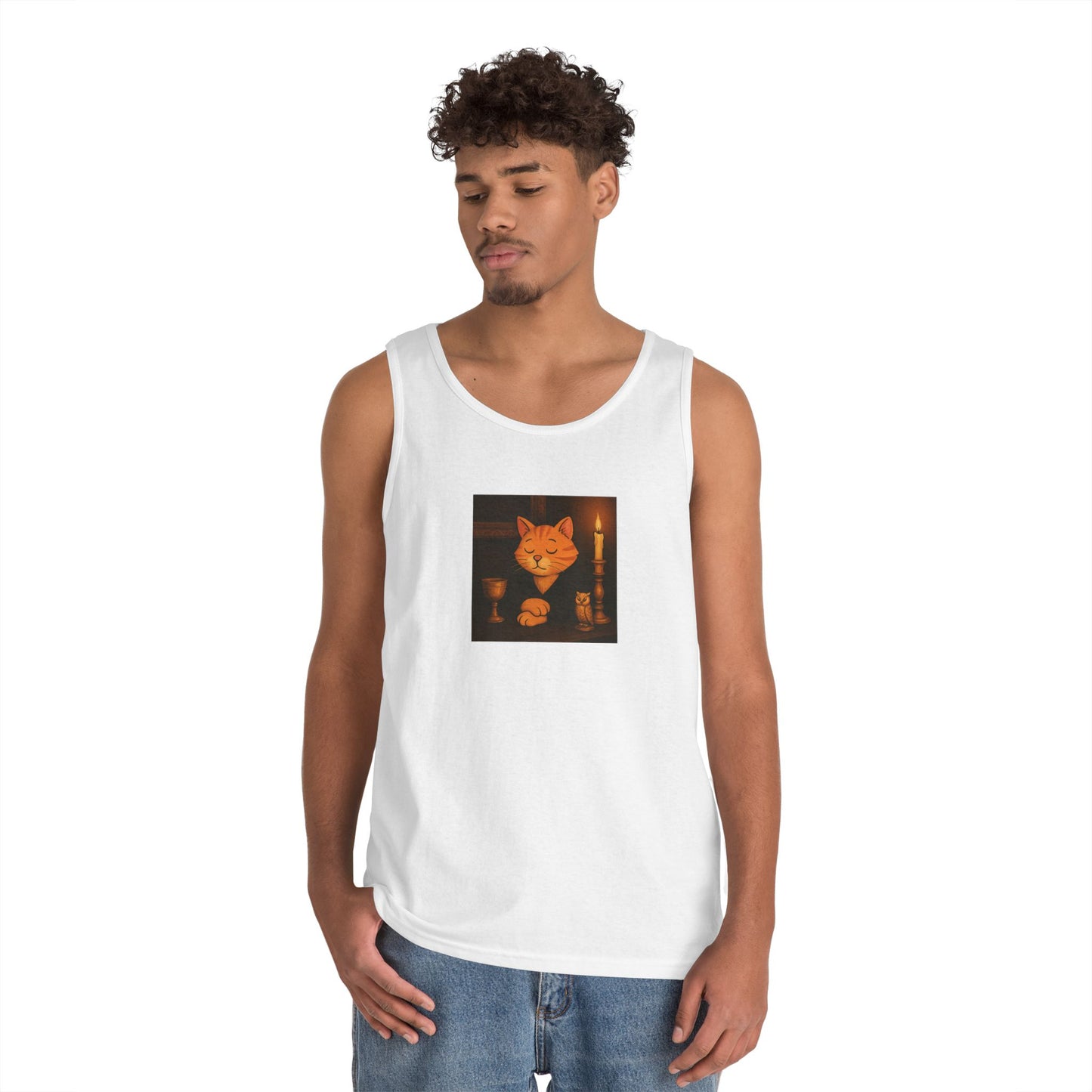 Melancholy Cat Men's/Unisex Tank Top