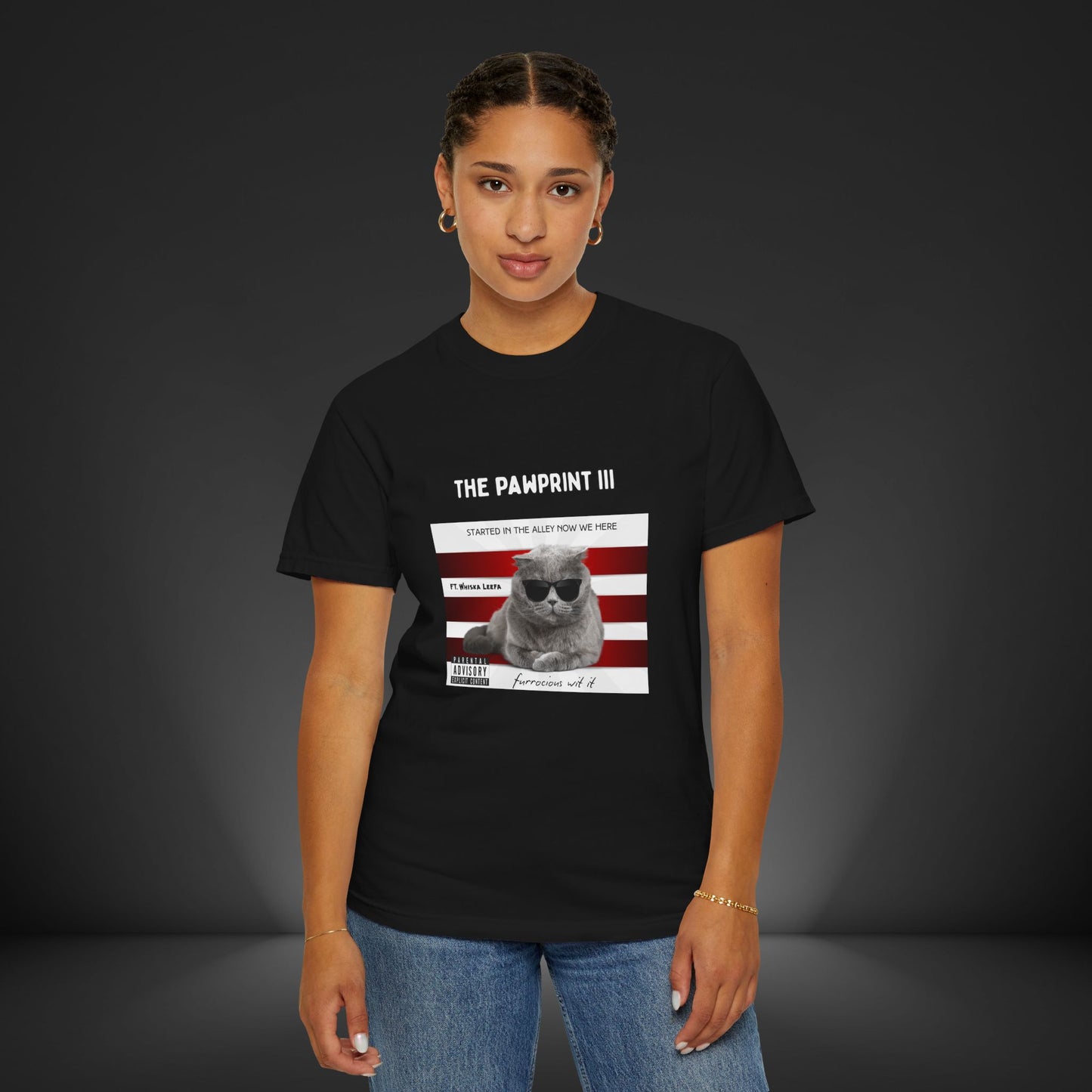 "The Pawprint III" Funny T-Shirt