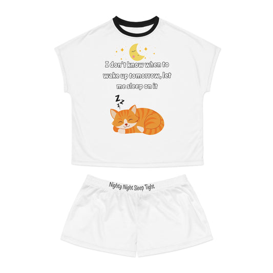 I'll Sleep On It Women's Short Pajama Set