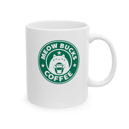 'Meowbucks Coffee' Coffee Mug