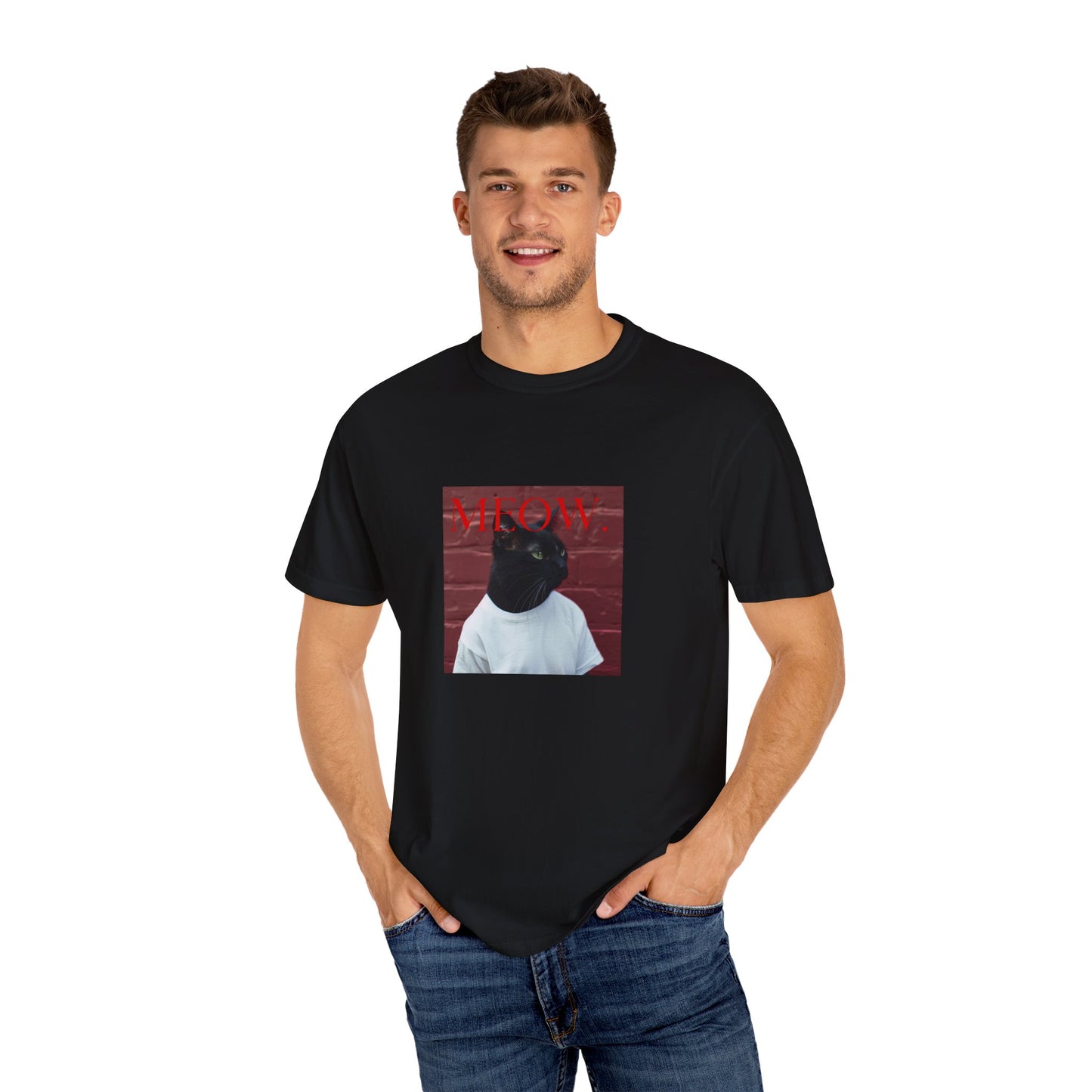 'MEOW.' Men's/Unisex T-Shirt