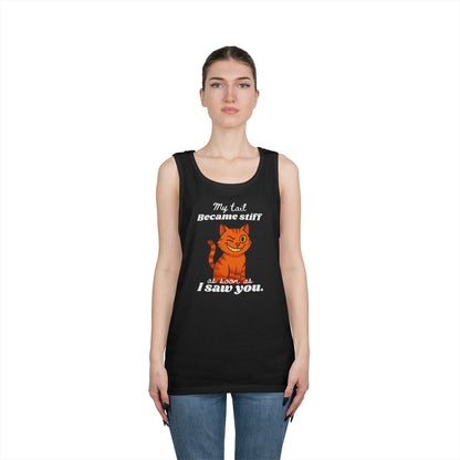 My Tail Got Stiff As Soon As I Saw You Men's/Unisex Edgy Tank Top