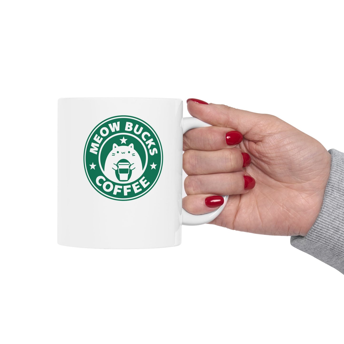 'Meowbucks Coffee' Coffee Mug