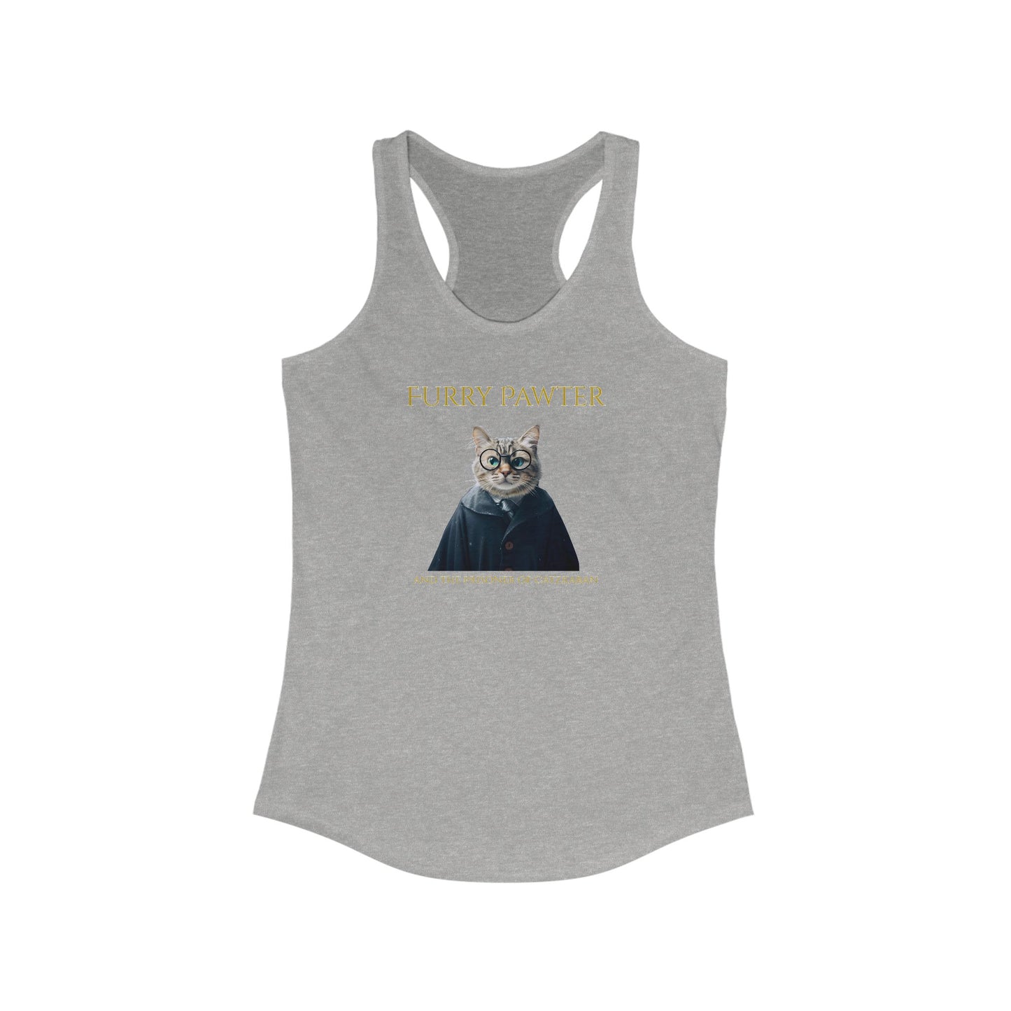 Furry Pawter and the Prisoner of Catzkaban Women's Funny Tank Top
