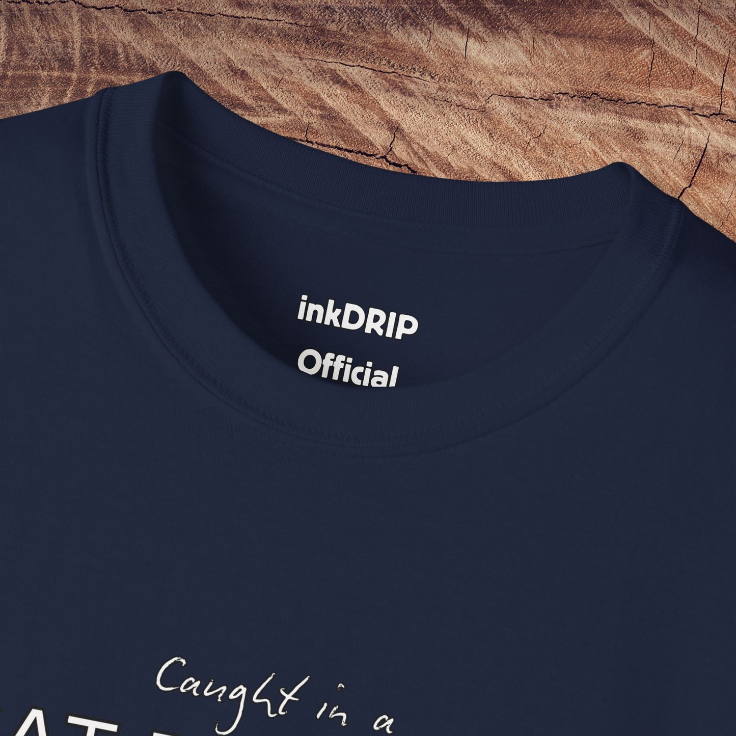 "Caught in a Cat Romance" - Parody T-Shirt for Women
