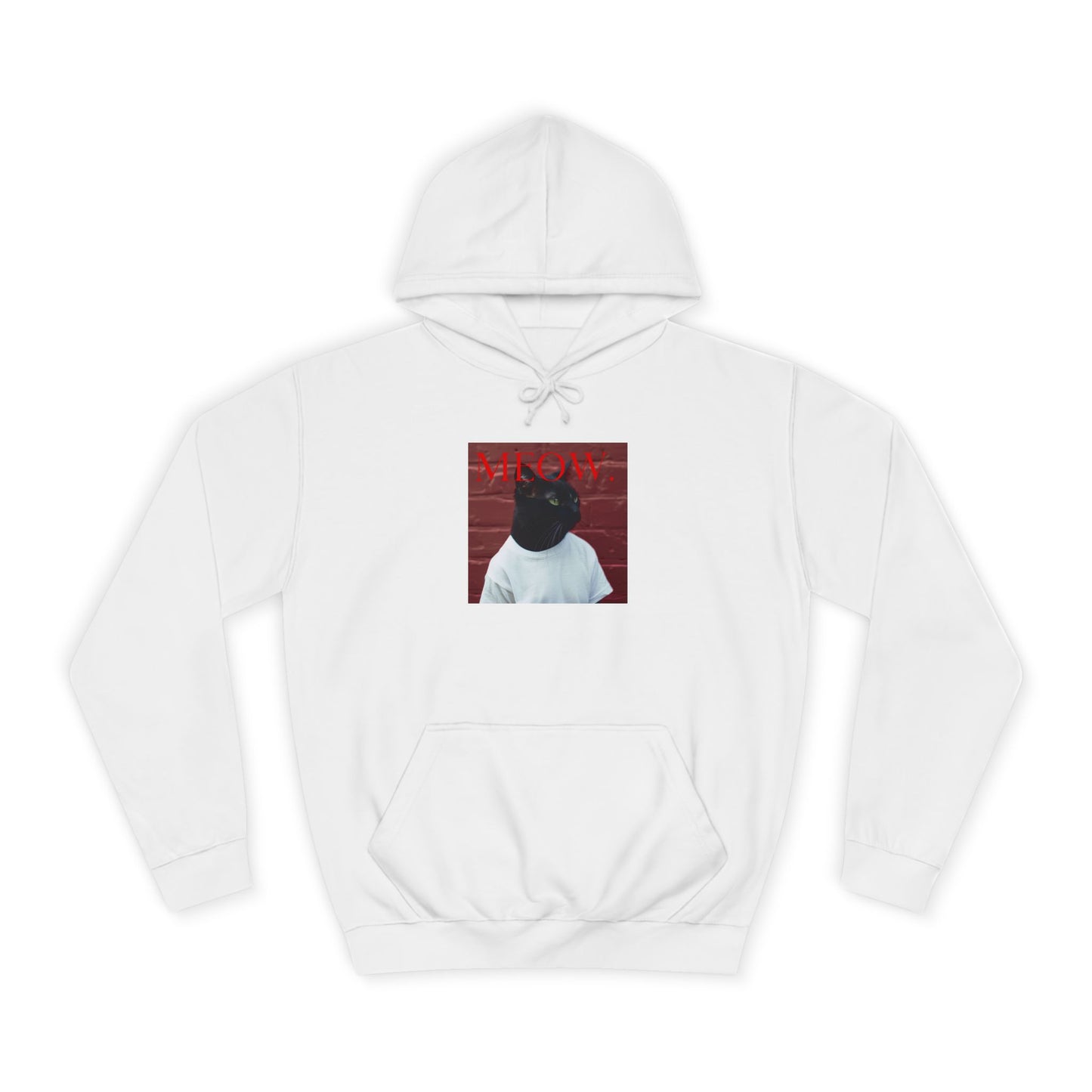 MEOW. Funny Unisex Hoodie
