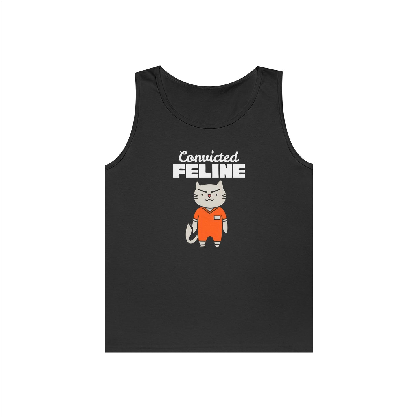 Convicted Feline Men's/Unisex Tank Top