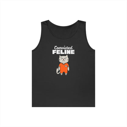 Convicted Feline Men's/Unisex Tank Top