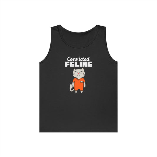 Convicted Feline Men's/Unisex Tank Top