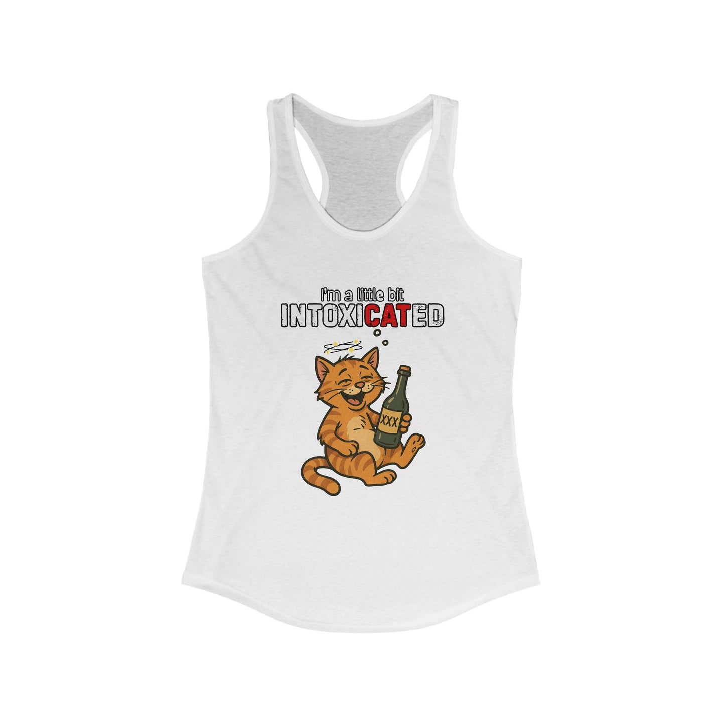 "IntoxiCATed" - Funny Women's Tank Top