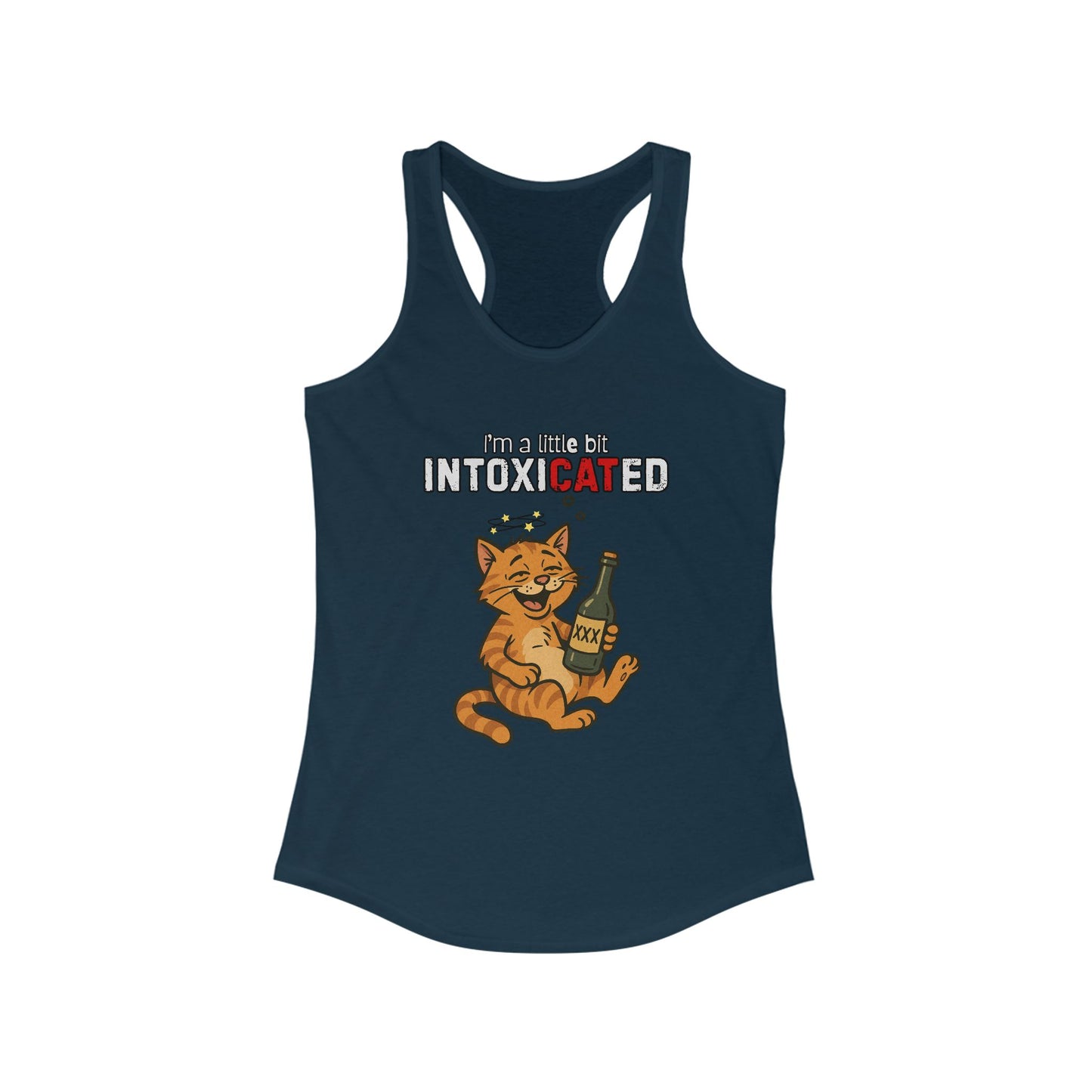"IntoxiCATed" - Funny Women's Tank Top