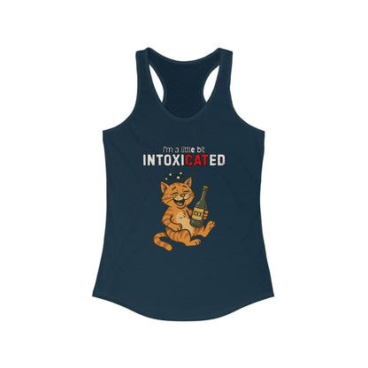 "IntoxiCATed" - Funny Women's Tank Top