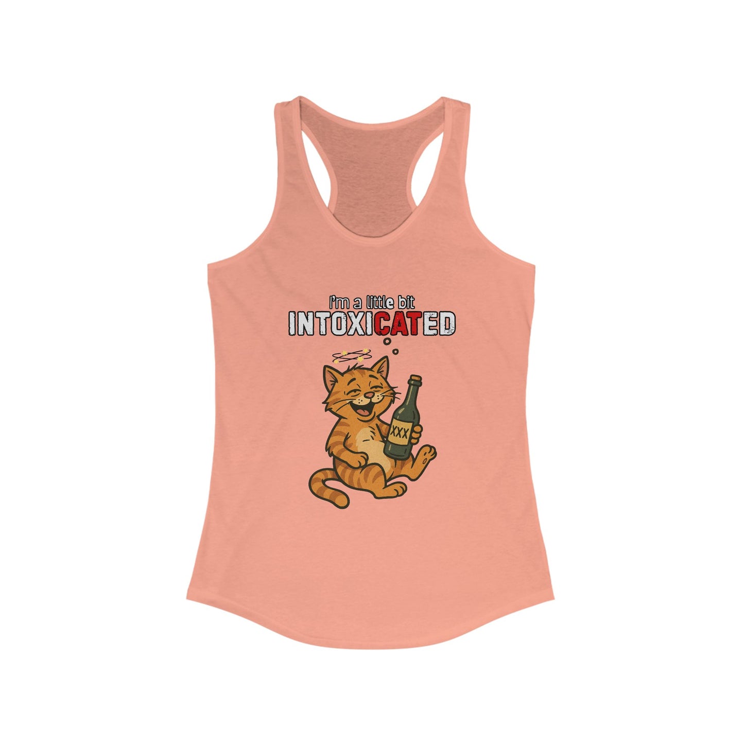 "IntoxiCATed" - Funny Women's Tank Top