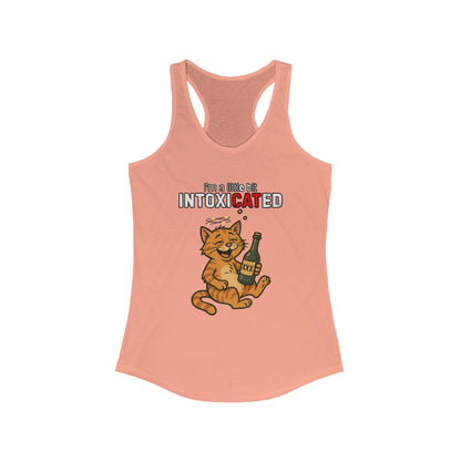 "IntoxiCATed" - Funny Women's Tank Top