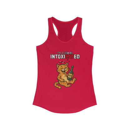 "IntoxiCATed" - Funny Women's Tank Top