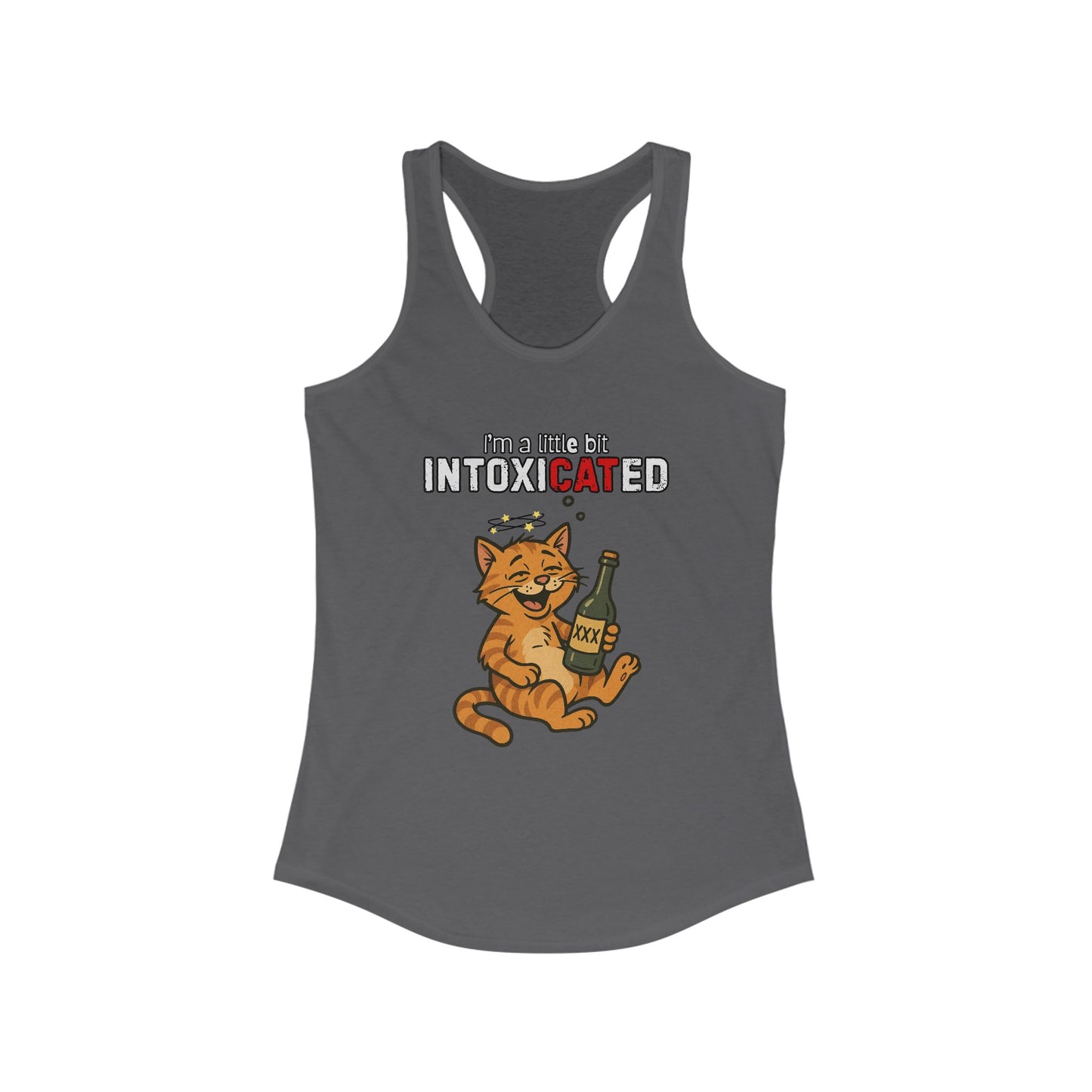 "IntoxiCATed" - Funny Women's Tank Top