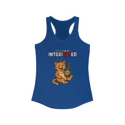 "IntoxiCATed" - Funny Women's Tank Top