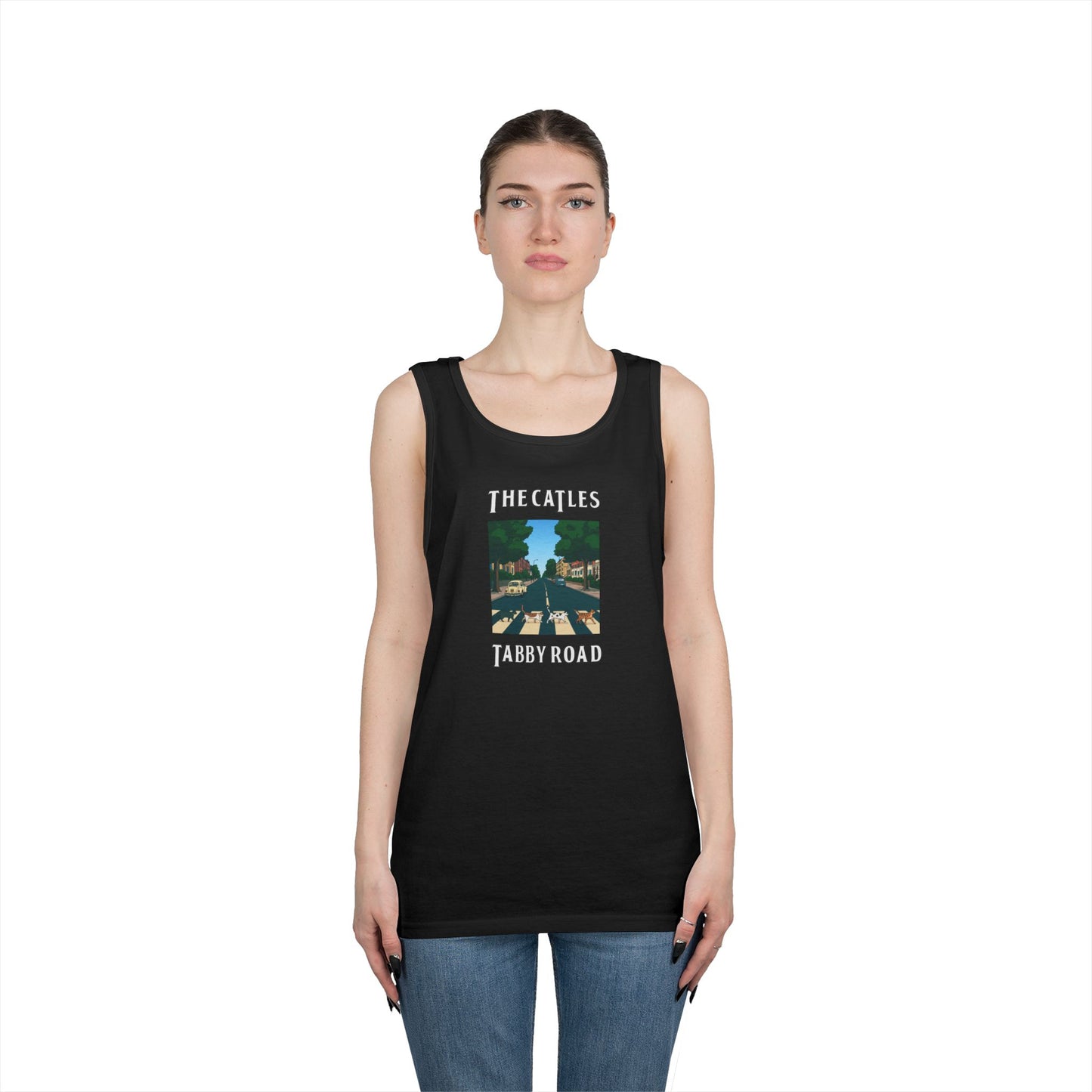 The Catles Tabby Road Men's/Unisex Tank Top