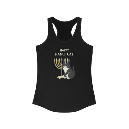 Hannu-Cat Funny Women's Tank Top