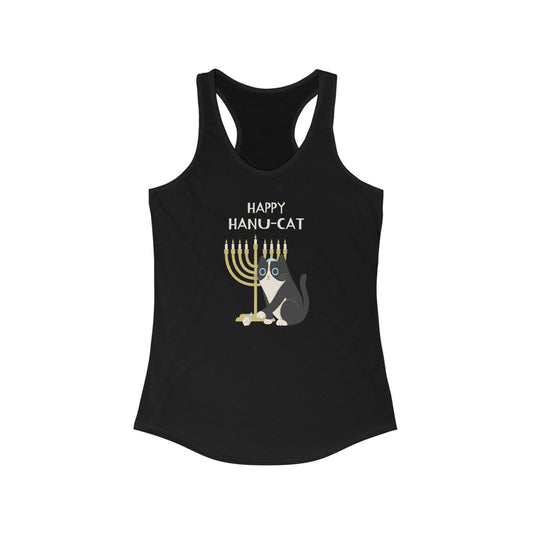 Hannu-Cat Funny Women's Tank Top