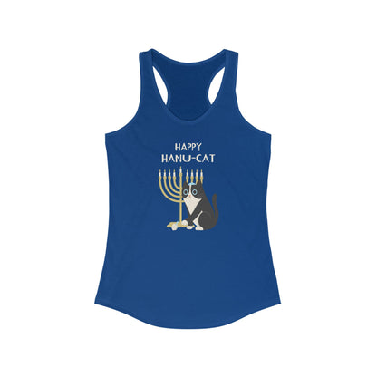 Hannu-Cat Funny Women's Tank Top