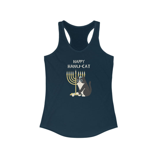 Hannu-Cat Funny Women's Tank Top
