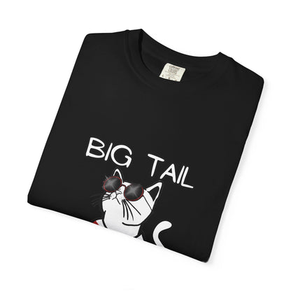 "Big Tail Energy" Men's Bold Edgy Cat T-Shirt