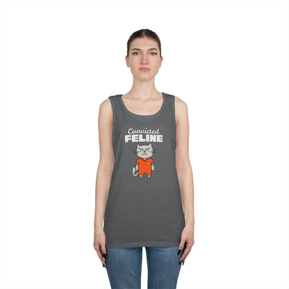 Convicted Feline Men's/Unisex Tank Top