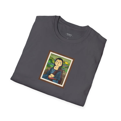 'Meowna Lisa' Funny Men's/Unisex T-Shirt