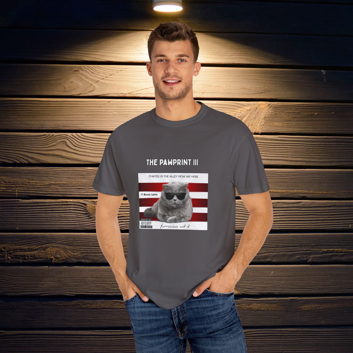 "The Pawprint III" Funny T-Shirt