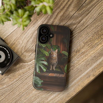 "Cat Gaze" Cat-Themed Phone Case iPhone 16