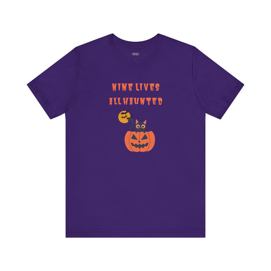 Nine Lives, All Haunted Halloween Unisex Shirt