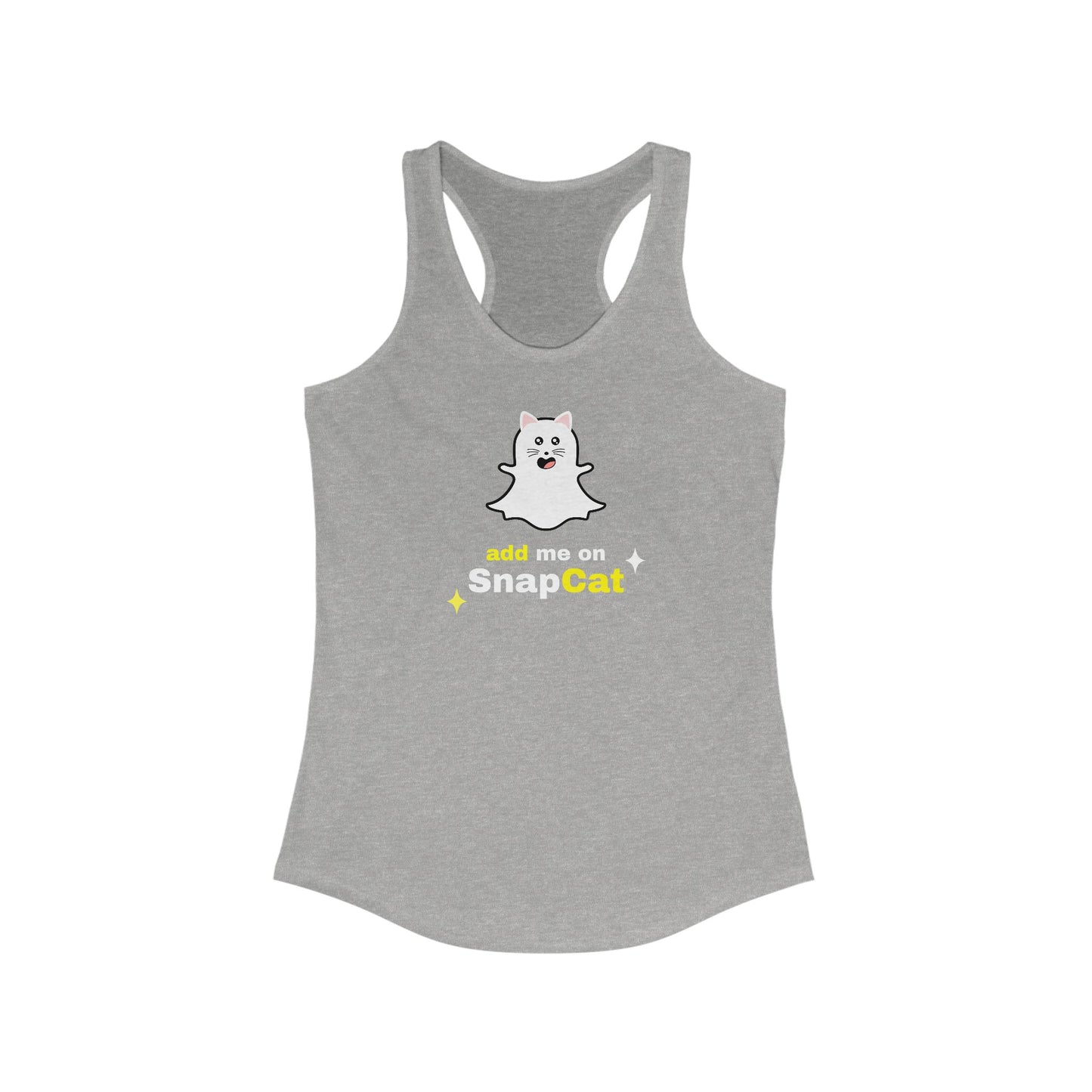 Add Me On SnapCat Funny Women's Tanktop