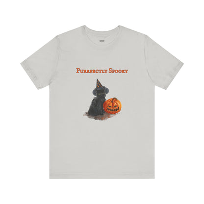 Purrfectly Spooky Halloween Unisex Shirt