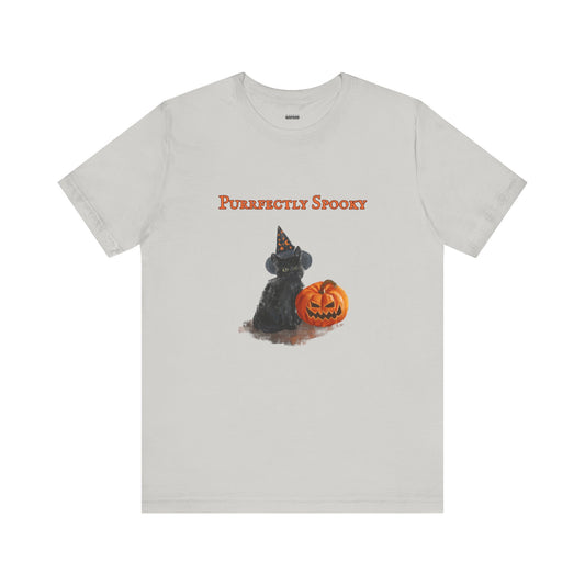 Purrfectly Spooky Halloween Unisex Shirt