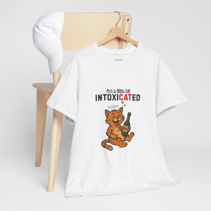 "Intoxi-CAT-ed" Funny Women's Cat T-Shirt