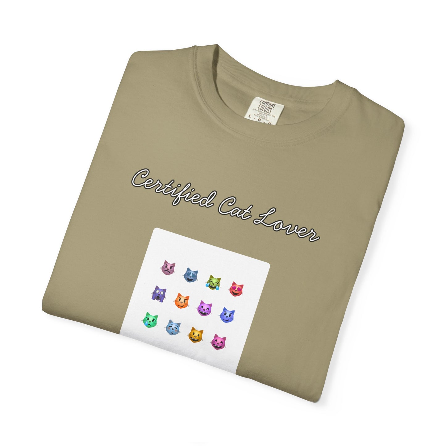 Certified Cat Lover Funny Men's/Unisex Tee