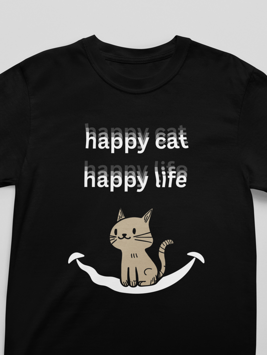 Happy Cat Happy Life Men's/Unisex