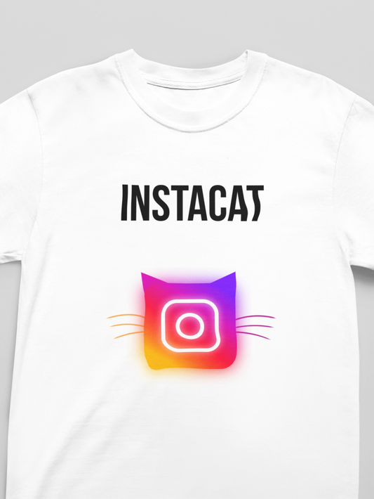 "InstaCat" Funny Cat T-Shirt