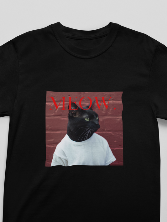 'MEOW.' Men's/Unisex T-Shirt