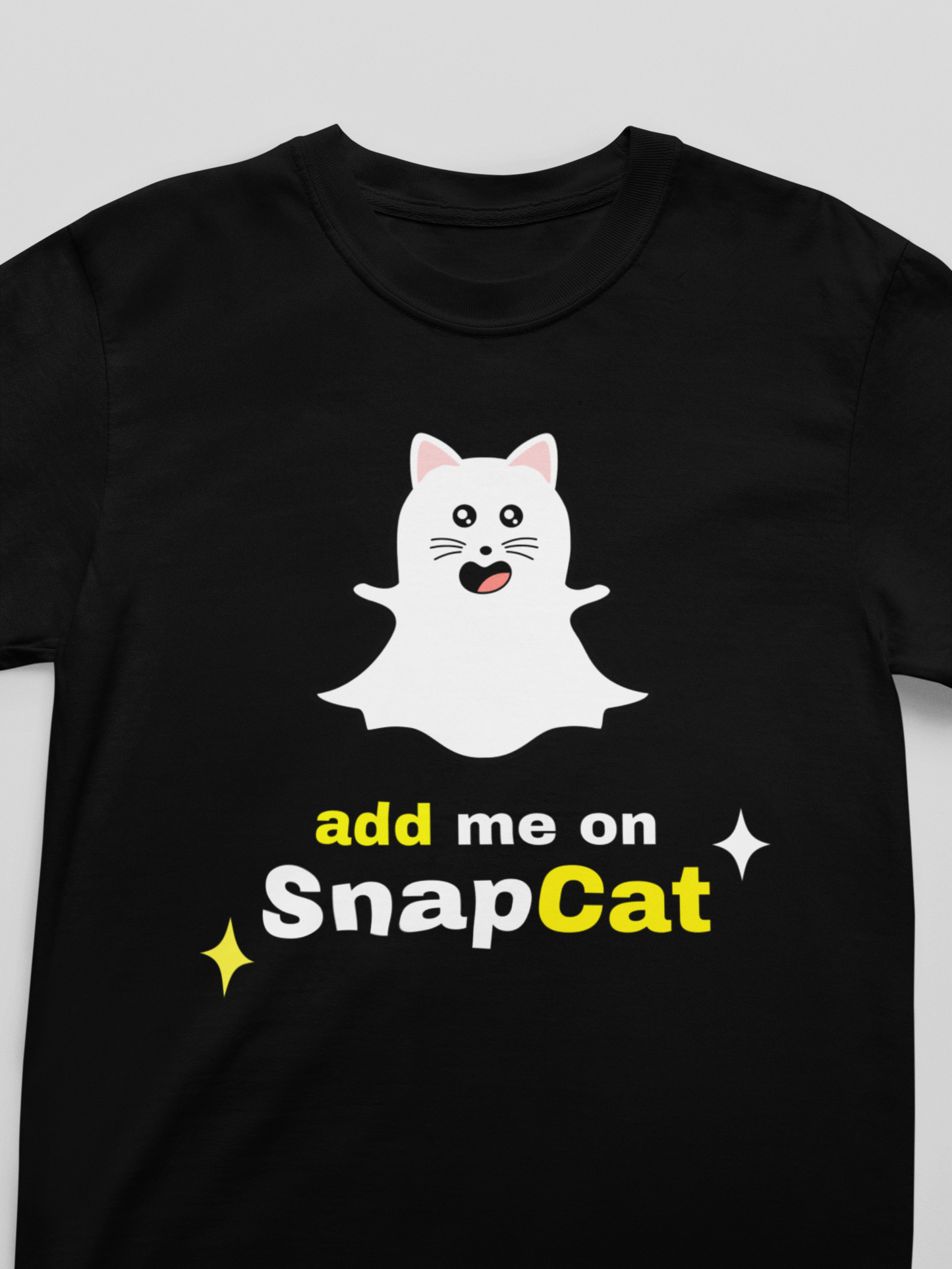 Add Me on SnapCat Men/Unisex T-Shirt
