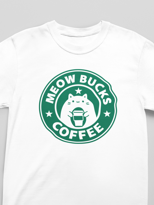 Meowbucks Coffee Unisex T-Shirt