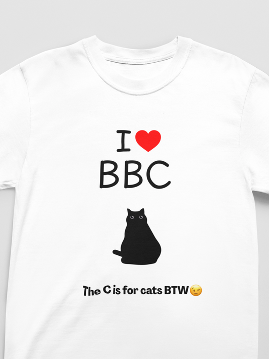 "Big Black Cat" Bold and Edgy Cat T-Shirt