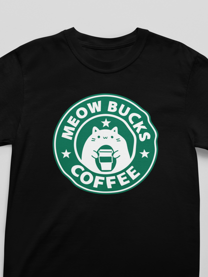 Meowbucks Coffee Unisex T-Shirt