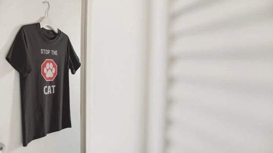 "Stop The Cat" Hilarious Cat T-Shirt